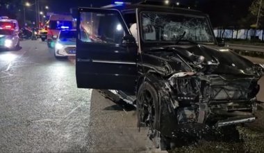 Две девушки погибли в жутком ДТП с «Гелендвагеном» в Алматы