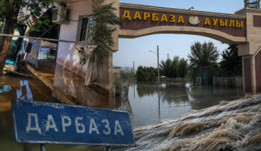 Жители села в Туркестанской области обвинили акимат после потопа