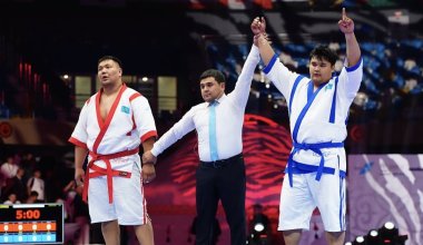 Жантилек Нуртилепулы выиграл главный турнир по қазақ күресі: его поздравил Токаев