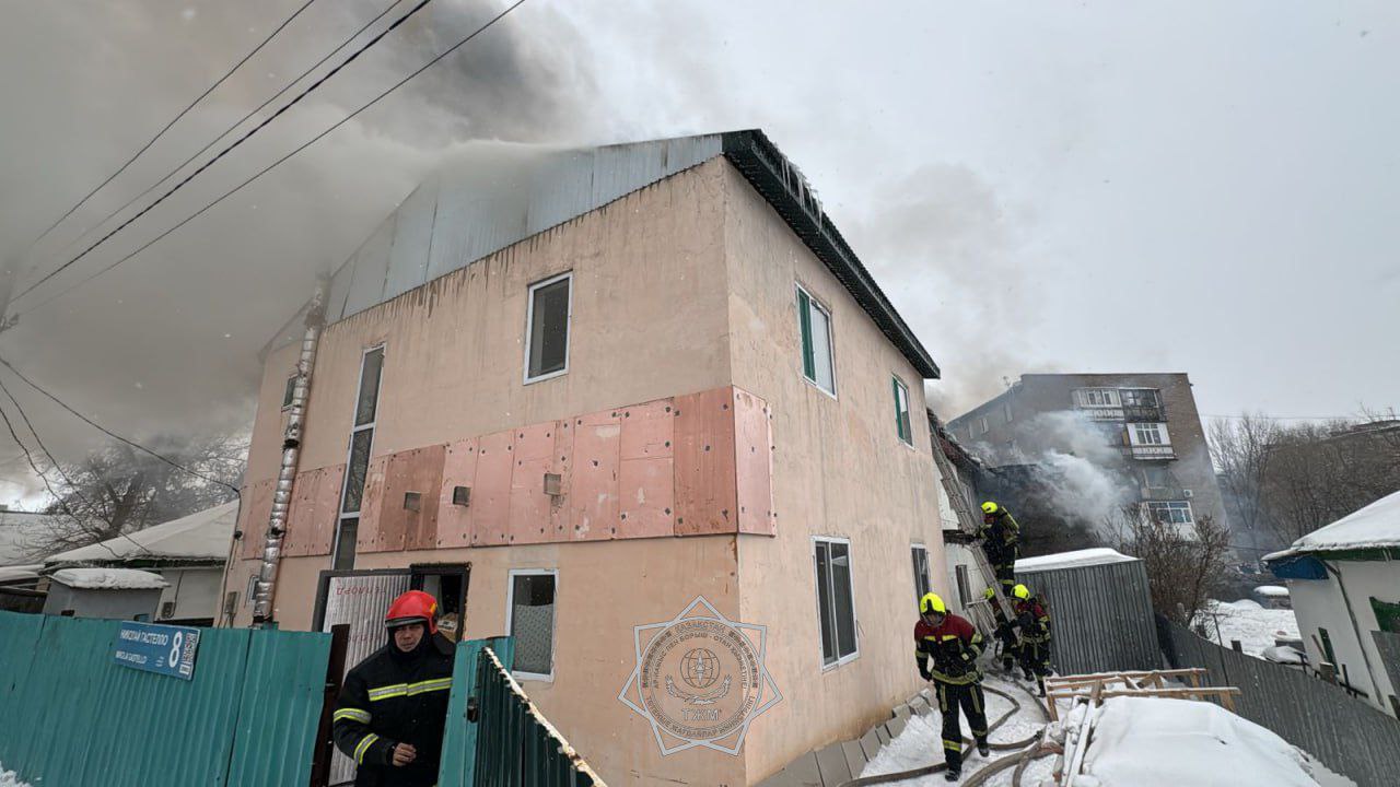 Повышенный ранг: в Астане разгорелся пожар