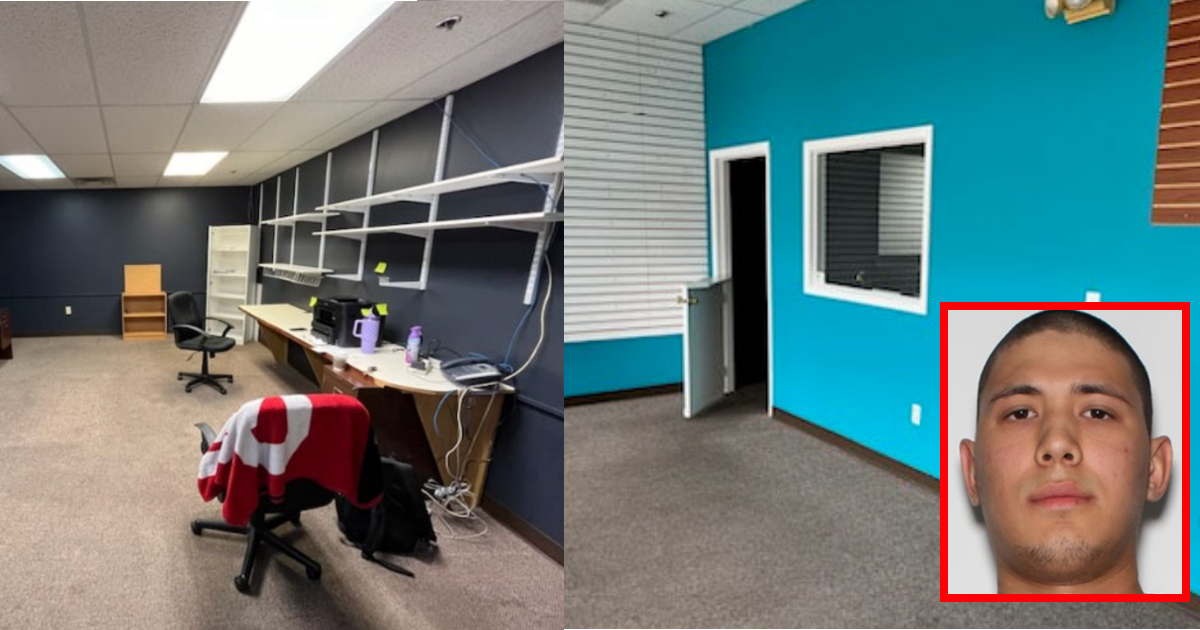 Фотографии, предположительно, пустующих офисов компании Priority 1 Medical Equipment и фотография водительского удостоверения Анвара Абдрахманова. (Материалы окружного суда США)